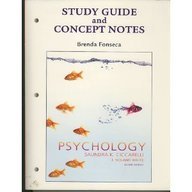 Textbook - Study Guide with Concept Notes for Psychology