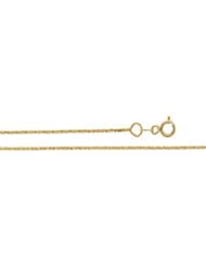 Twisted Wheat Chain 14K Gold Yellow Ch519 18 Inch