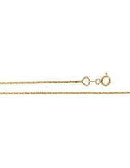 Twisted Wheat Chain 14K Gold Yellow Ch519 24 Inch