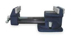 Westward 3FDJ6 Reversible Bench Vise, Utility, 3 1/2 to 7