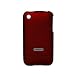 CaseCrown iPhone 3G 3GS Soft Polycarbonate Glider Slim Fit Case - Red Garnet
