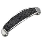 Review Laurey 12393 / Laurey 89mm Churchill Arch Pull-Satin Nickel / Black