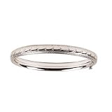 Baby Bangle Bracelet Sterling Silver - 1.75x 1.75