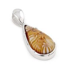 A Brown Millefiori Pendant on Sale Today at LusterForever