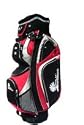 Palm Springs 14 Way Divider Golf Bag , Black / Red