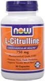 L-Citrulline by NOW Foods - Mental Fitness (750mg - 90 capsules)