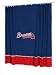 Atlanta Braves MVP Microsuede Shower Curtain