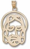 Large Pierced &acute; Jesus Face &acute; Pendant - 14KT Gold Jewelry - B0000DGM3M