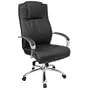 Black Leather Executive Office Chair [BT-981-BK-GG]