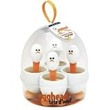 Sefama International - 111201 - Boîte de 4 Coquetiers Eggy + 4 Cuillères