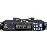 Pyle PWMA2003T 2000W Hybrid Pre Amplifier with AM/FM Tuner/USB/Dual Wireless Mic
