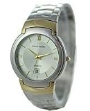 Pierre Cardin Men's Classic Collection Silver-Tone Round Watch #PC2500TS