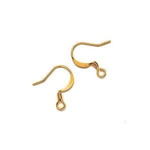 22K-Gold-Plated-Fish-Hook-Earring-Hooks-50-