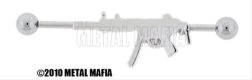 MACHINE GUN INDUSTRIAL BARBELL BRIND61- 1 1/4