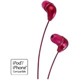 Electronics : JVC HA-FX34-RE - In Ear Marshmallow Headphones - Red