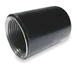 Industrial Grade 2KME3 Merchant Coupling, 1 1/2 In, FNPT, Black