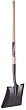Ames True Temper Classic Square Point Shovel With 48-Inch Wood Handle #1551300