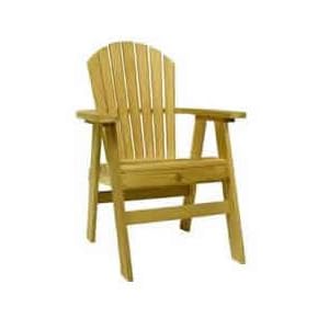 Outdoor Adirondack Dining Chair - Cedar by