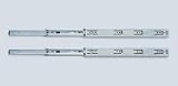 3段引横付スライドレール (完全スライド) 8400-22 【559mm】 左右1セット