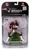 Tom Brady #12 New England Patriots Blue Jersey Dirty Uniform McFarlane NFL Wave 2 2008