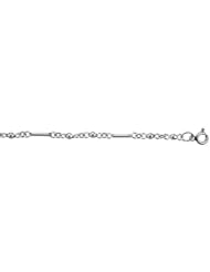 Sterling Silver Charm Bracelet w/ Beads