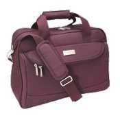 Travel Bag,Engraveable Plate, Padded Handles, Berry (SPETRAVELBAG) Category: Briefcases