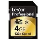 SECURE DIGITAL CARD, 4GB, 133X