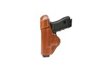 Leather Insidw-the-Pants w/Clip Holster, RH, Brown, Gl 19/23