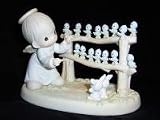 Precious Moments Figurine ~ 15 Happy Years Together What a Tweet #530786