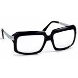 Glasses 80s Scratcher Black/Clear