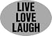 Knockout 570H Live Love Laugh Stock Hitch Covers Knockout 570H Live Love Laugh Stock Hitch Covers