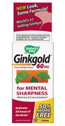 Ginkgold 60mg 50% More Free - 75 - Tablet