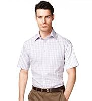 Collezione Pure Cotton Short Sleeve Checked Shirt