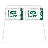 Sports Coverage 01MFSHS1JETQUEN NFL New York Jets Micro Fiber Queen Bed Sheet Set