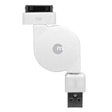 Macally RESYNCCABLE Retractable Sync Cable for iPhone and iPad
