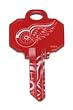 Detroit Red Wings Schlage SC1 House Key