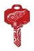 Detroit Red Wings Schlage SC1 House Key