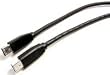 6Pin to 6Pin Firewire Cable 10 Ft Black.