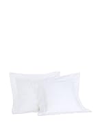 Rivolta Carmignani Set Funda De Cojín 2 Uds. Sateen 300TC (Blanco)