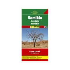 Freytag Berndt Autokarten, Namibia 1:1.200.000: Reiseinformationen - Ortsregister - Citypl�ne (Road Maps)