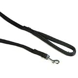Trixie 20021 Premium Leine, M-L: 1,00 m/20 mm, schwarz