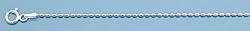 Sterling Silver Oval Bead Anklet - 10'' in Length