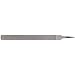 Nicholson Mill Hand File, American Pattern, Curved Cut, Half-Round, 8" Length