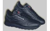 Reebok - Reebok Men's Classic Leather Running Shoe-Black