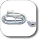 Electronics : Telephone EXTENTION CABLE (BT Plug-BT Socket) 10m 10 meter --TEL-210