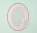 Adorable Wood Ballet Ballerina Style Wood Frame Mirror Children's Room Decor