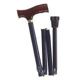 Drive Medical 10304-1 Folding Cane Black