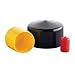 Round Vinyl Caps - .234 X 1/2 Std Red Cap MOCAP RVCC9440R-5 (qty106)