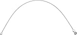 Dia-Compe Double End Cantilever Straddle Cable (Bag-5)