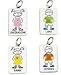 Kyle (Boy) - Ganz Colorful Kids Name Tag - Zinc Alloy Metal Pendant Name Tag / Zipper Pull